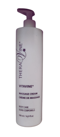 Theravine Professional VitaVine Massage Cream 500ml image 0